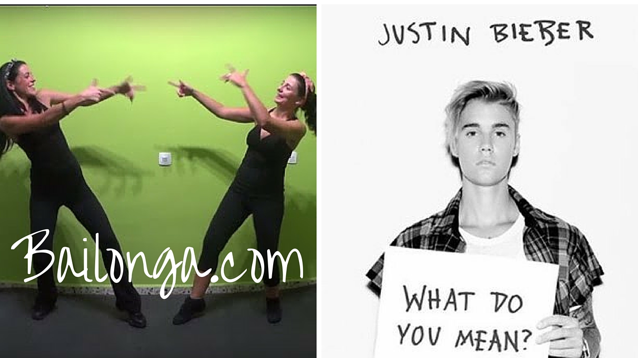 What do you mean baile coreografia Justin Bieber