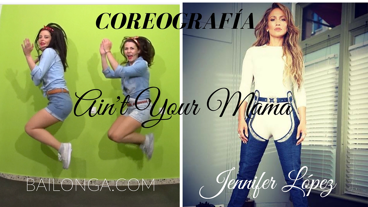 Coreografía Ain't Your Mama Jennifer López. baile videoclip oficial. Actuación American idol