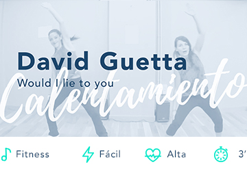 calentamiento Fitness david guetta