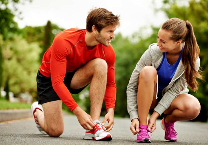 Con el apoyo de tu pareja, hacer ejercicio es más fácil