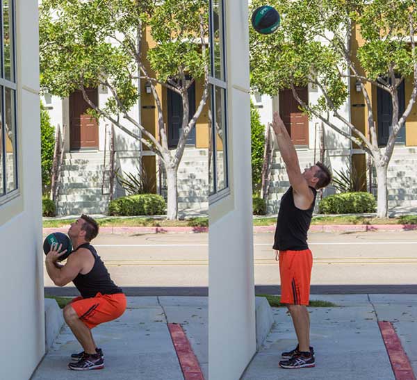 Medicine Ball Wall Throw