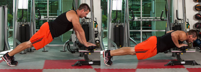 Incline Push-up