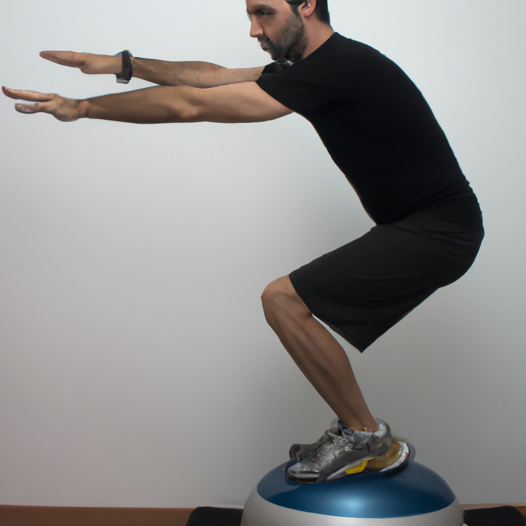 Ejercicios con bosu ideales para tonificar tus piernas - Foto 1