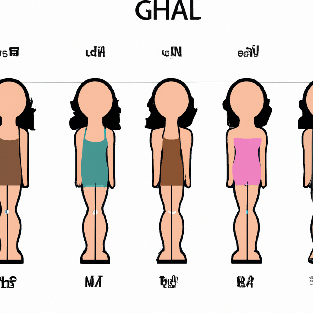 ¿Cuáles son los diferentes tipos de cuerpos femeninos?