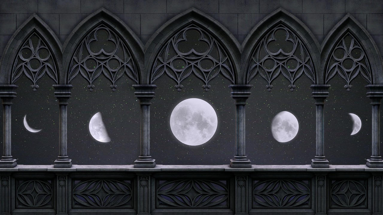 ¿Qué simboliza la media luna hacia arriba?